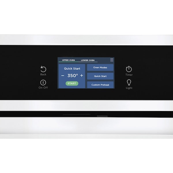 Frigidaire Frigidaire 27-in. Double Electric Convection Wall Oven, White FCWD2727AW - main